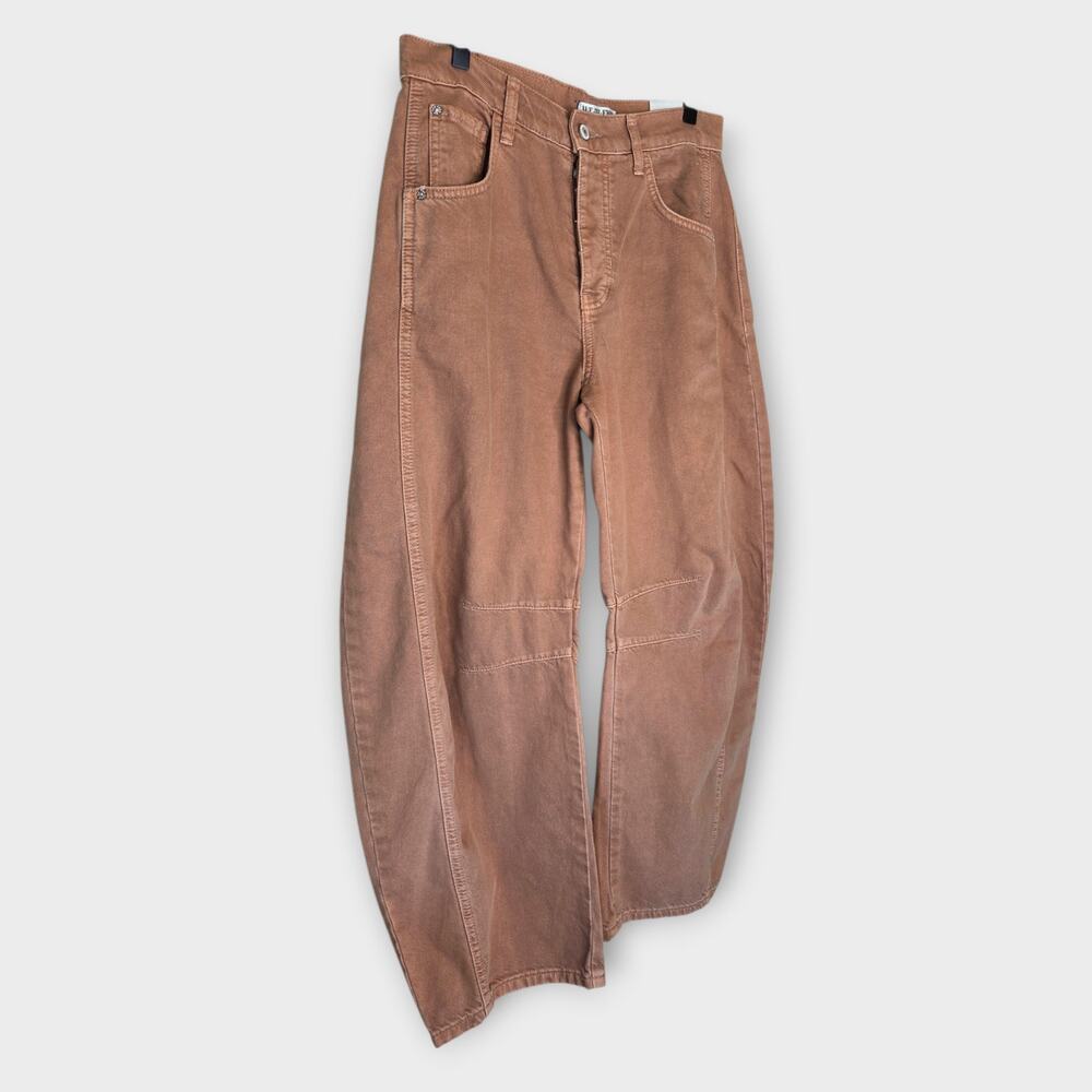 *NEW Free People We the Free Good Luck Mid Rise Barrel Jeans Women's 26 - Picture 3 of 8